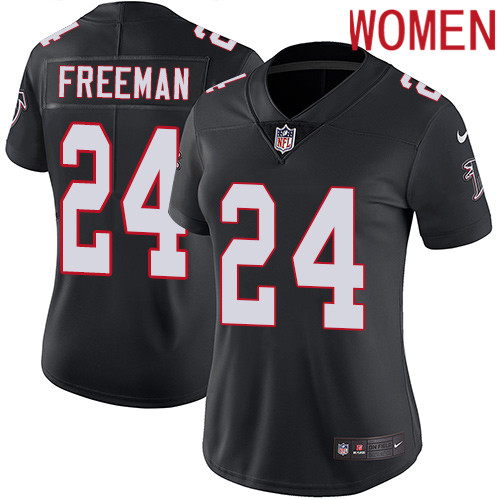 2019 Women Atlanta Falcons #24 Freeman black Nike Vapor Untouchable Limited NFL Jersey